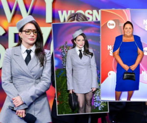 Anna Dereszowska jak stewardessa z tanich linii. Wellman musiała to skomentować!