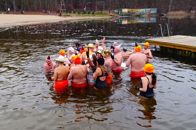 Szczecińskie morsy powitały 2026 rok