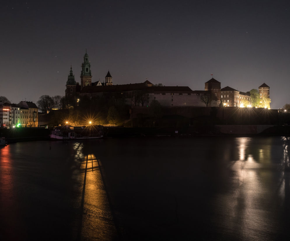 Kraków wyłączył oświetlenie uliczne w nocy
