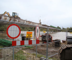 Częstościowe wyburzanie przeprawy nad Dunajcem