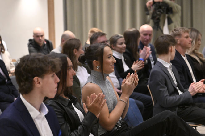 Iga Świątek rozdała stypendia