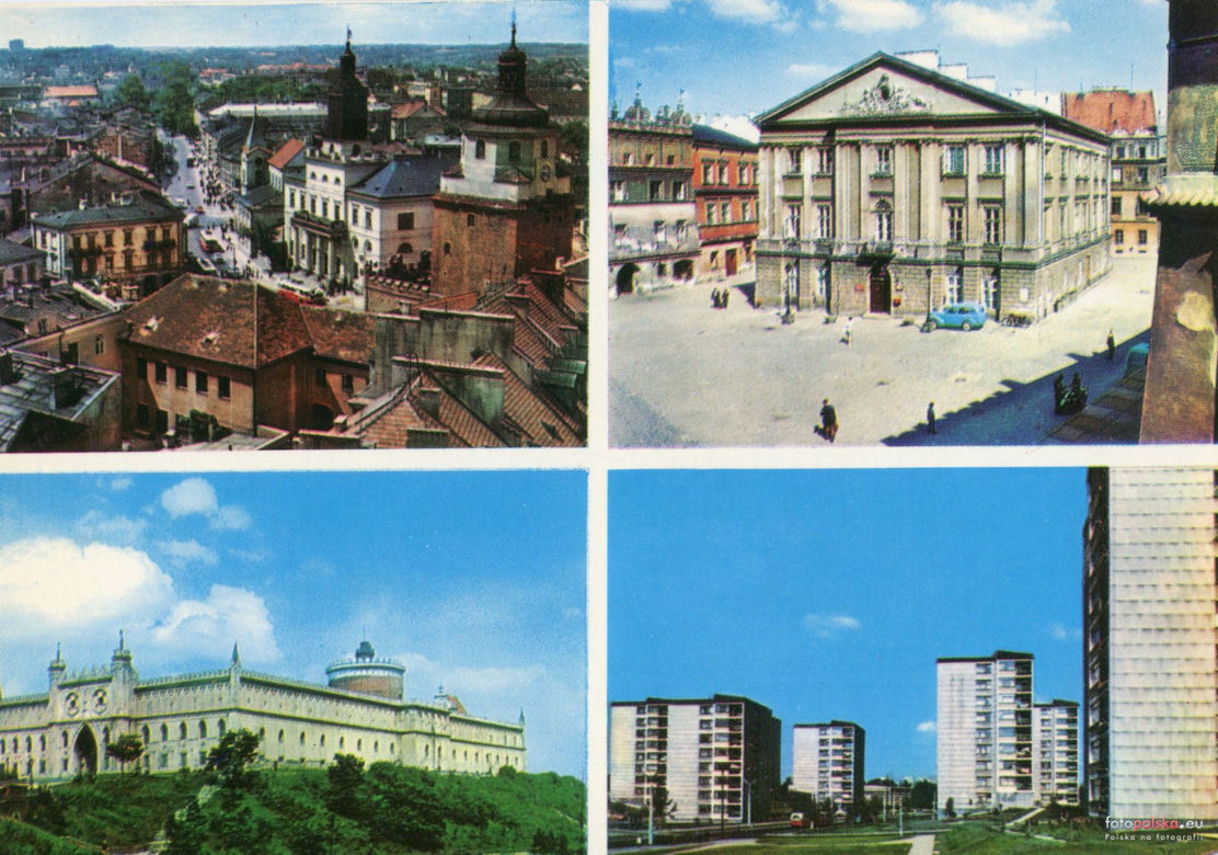 Widokówka z Lublina