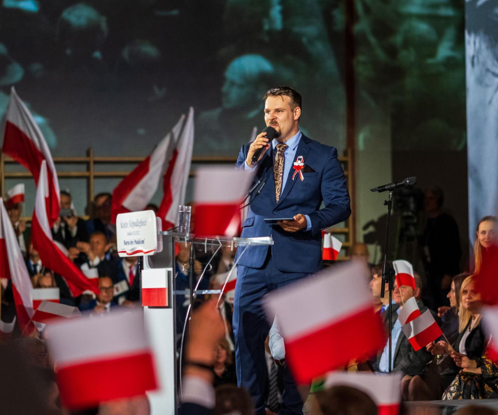 Kandydat PiS na prezydenta Krakowa Michał Drewnicki