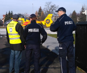 Bomba na pokładzie helikoptera. Nietypowa akcja służb