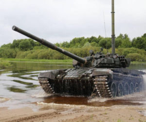 Białoruś prezentuje zmodernizowane czołg T-72BM2