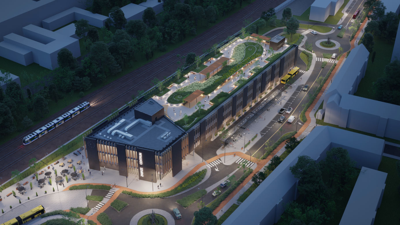 Zabrze. Tak będą wyglądały centra przesiadkowe [ZDJĘCIA]
