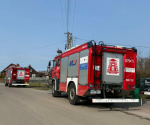 Powiat węgrowski: Ewakuacja w Zespole Oświatowym w Toporze