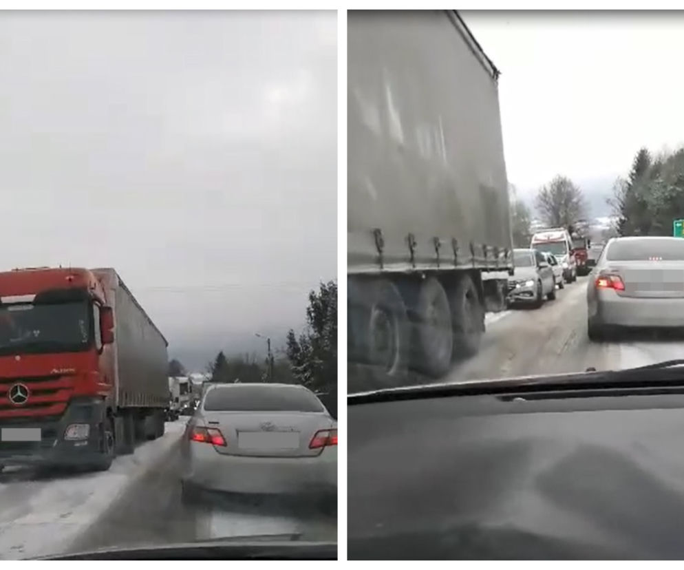 Podkarpackie. Trudne warunki na drogach! Alert przed oblodzeniem 20.01.2022 