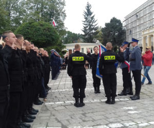 Ślubowanie nowych policjantów z Lubelszczyzny