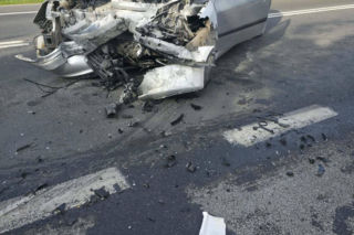 Tragiczny wypadek na DK w Głogowie pod Toruniem. Nie żyje jedna osoba
