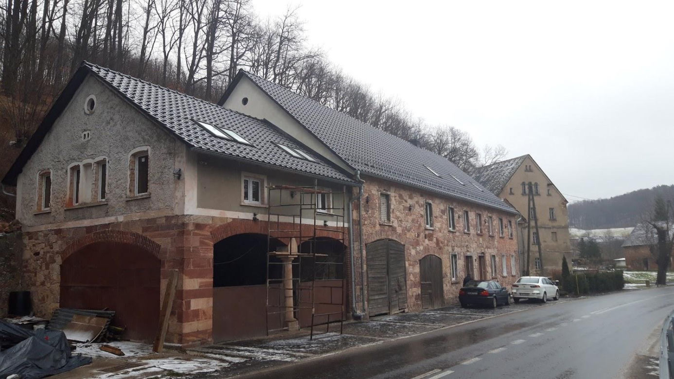 Stara wozownia w Nielestnie na Dolnym Śląsku