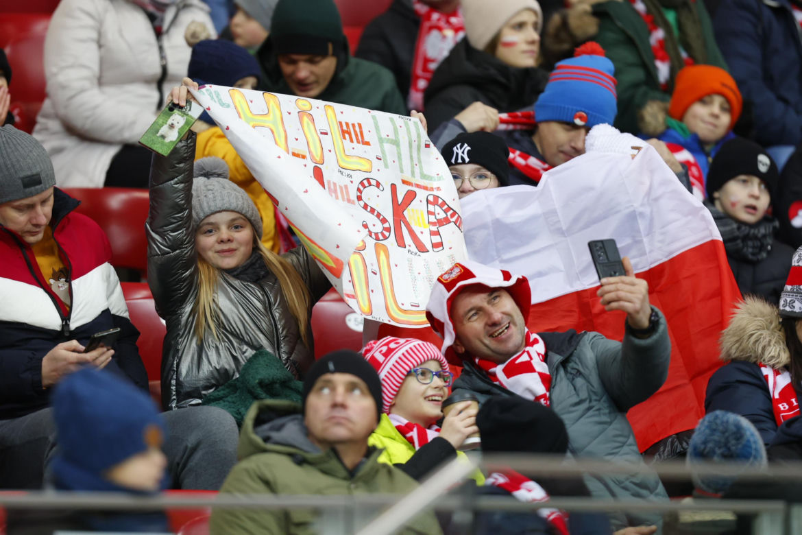 Mecz Polska – Łotwa. Zobacz zdjęcia z trybun 