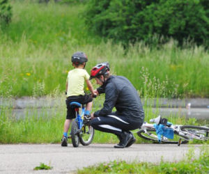 Klan Kupichów na rowerach