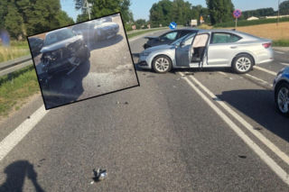 Spotkanie kobiet na skrzyżowaniu. Dwie kierujące trafiły do szpitala