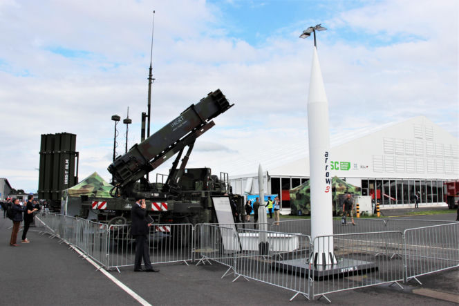 ILA23: Niemiecki pocisk Arrow 3 i wyrzutnia Patriot