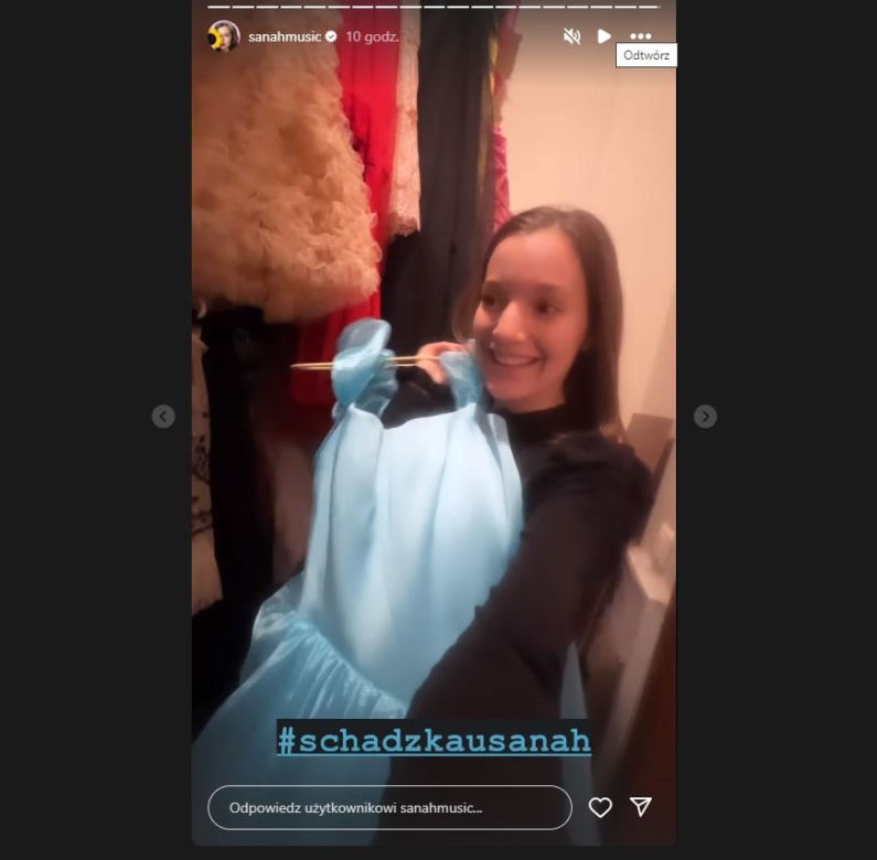 Tak wygląda garderoba sanah!