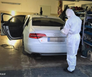 Audi S8 skradzione na terenie Niemiec 
