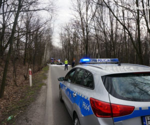 Koszmarny wypadek w Rybniku. Kierowca spłonął w samochodzie [ZDJĘCIA]