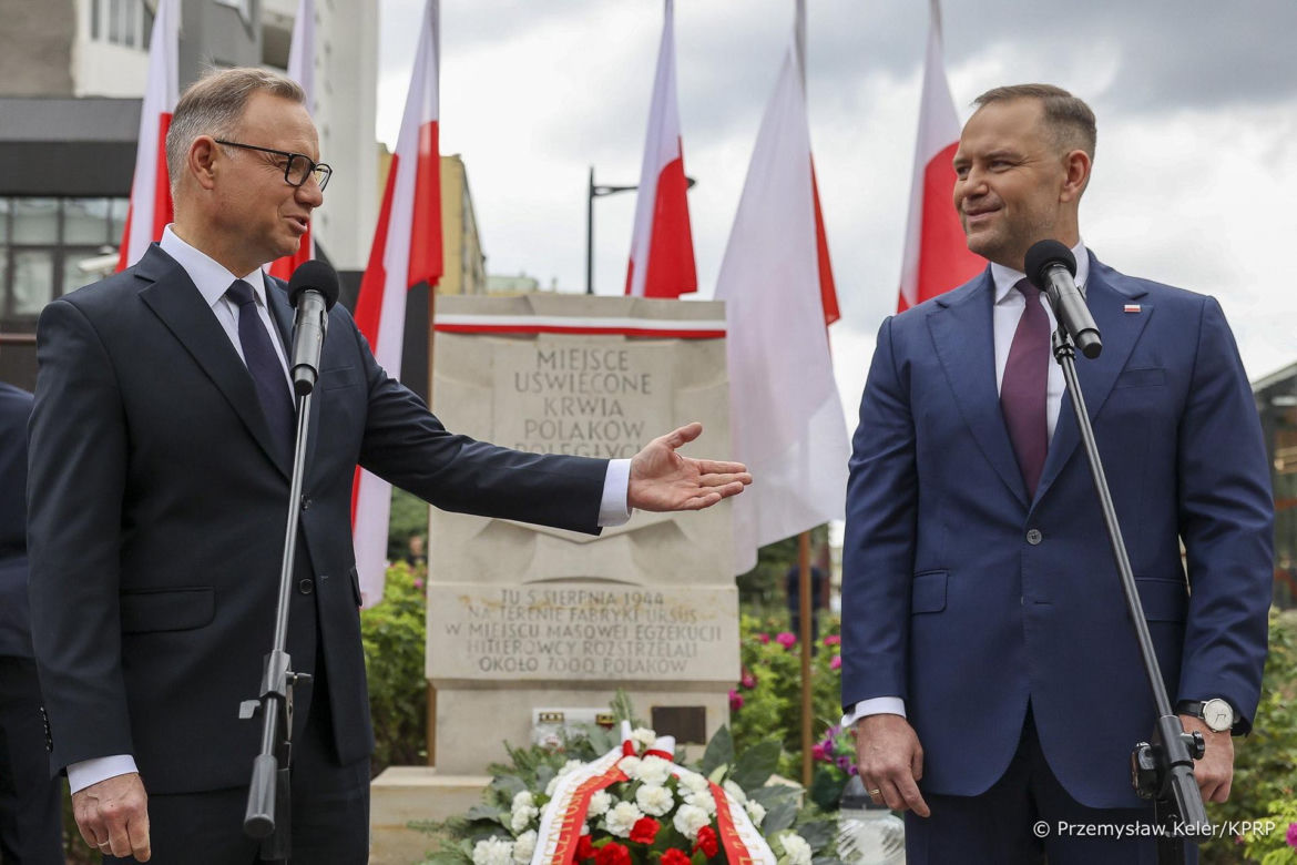 Andrzej Duda i Karol Nawrocki uczcili pamięć powstańców na Woli