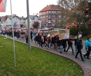 środowy protest w Lesznie
