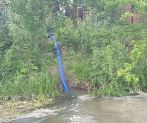 Zrzut ścieków po awarii w przepompowni