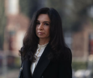 Marta Kaczyńska z rodziną w Krakowie podczas Obchodów 16. rocznicy katastrofy smoleńskiej