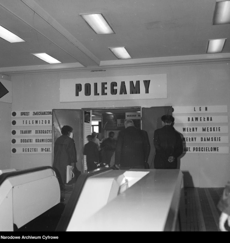 Sezam, otwarty w 1969 roku, był jednym z nowocześniejszych domów handlowych w Polsce
