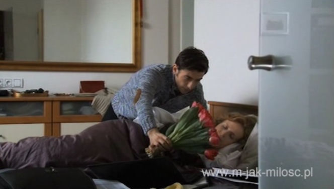 M jak miłość. Marek (Kacper Kuszewski), Ewa (Dominika Kluźniak)