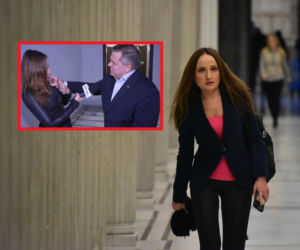 Skandal w Sejmie. Senator PiS do dziennikarki TVP: „Ma pani orzeszek w głowie”. Próbował też zerwać jej mikrofon