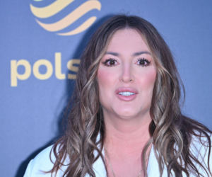 Karolina Szostak w samej marynarce! Odważna kreacja dziennikarki sportowej na imprezie Polsatu