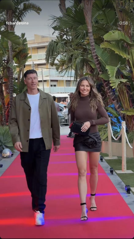 Anna Lewandowska błysnęła na imprezie Barcelony