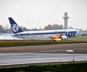 Awaryjne lądowanie Boeinga 767