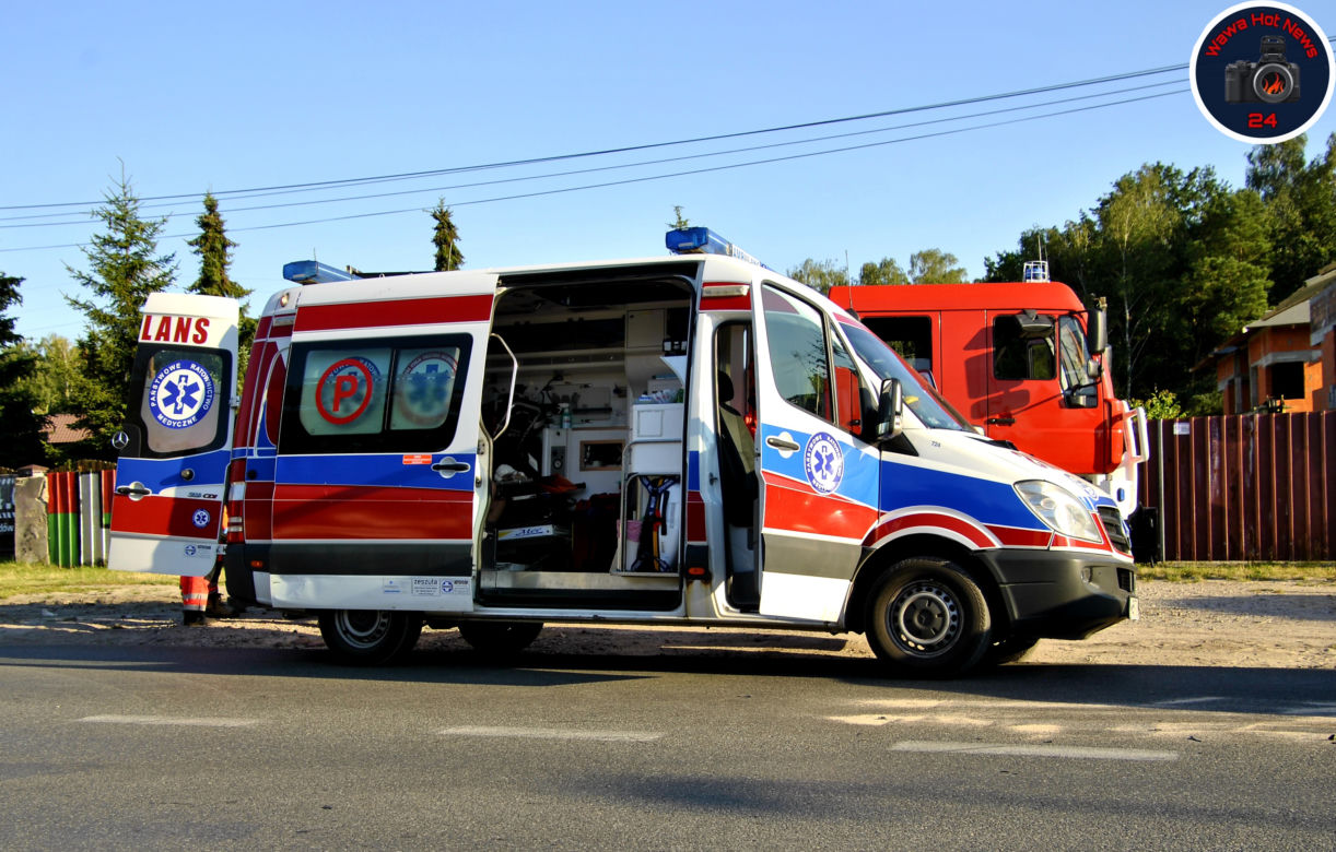 Zderzenie z nieoznakowanym radiowozem w Wesołej