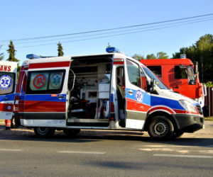 Zderzenie z nieoznakowanym radiowozem w Wesołej
