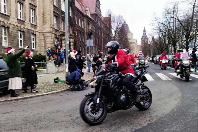 Motomikołaje w Szczecinie
