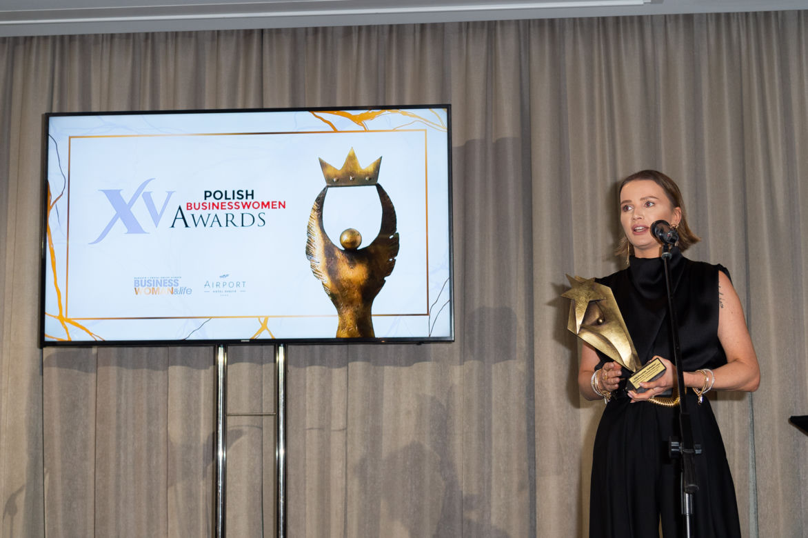 Edyta Górniak, Monika Chwajoł i Krzysztof Ibisz na rozdaniu nagród Polish Businesswomen Awards