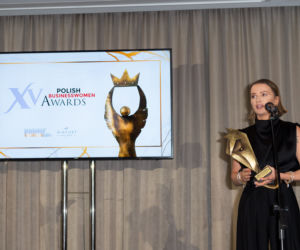 Edyta Górniak, Monika Chwajoł i Krzysztof Ibisz na rozdaniu nagród Polish Businesswomen Awards