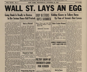 Krach na Wall Street z 1929r.