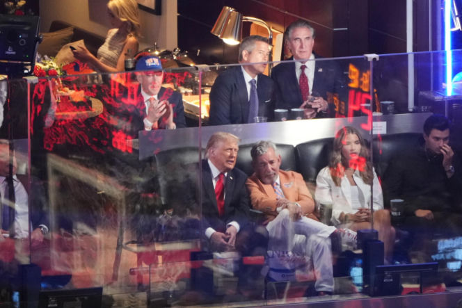 Trump wygwizdany przez kibiców na meczu finałowym NBA w Nowym Jorku, wcześniej zasnął