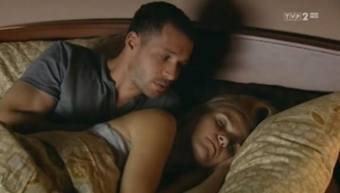 M jak MIŁOŚĆ odc. 966. Małgosia (Joanna Koroniewska), Tomek (Andrzej Młynarczyk)