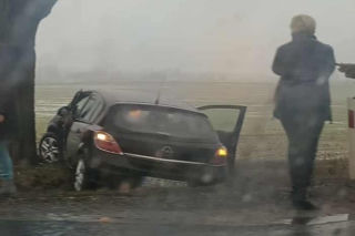 Zdarzenie drogowe na DK 19 w Świniarowie pod Łosicami