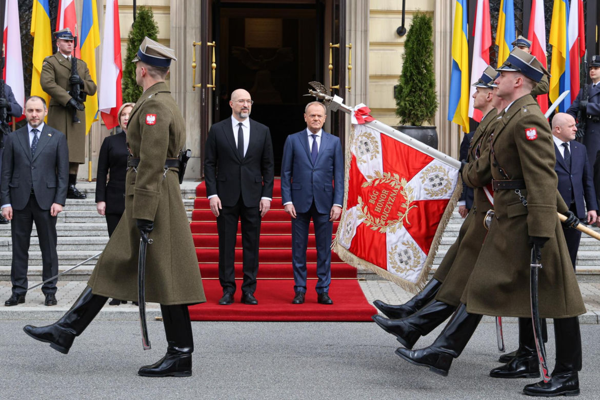 Spotkanie premierów Ukrainy i Polski