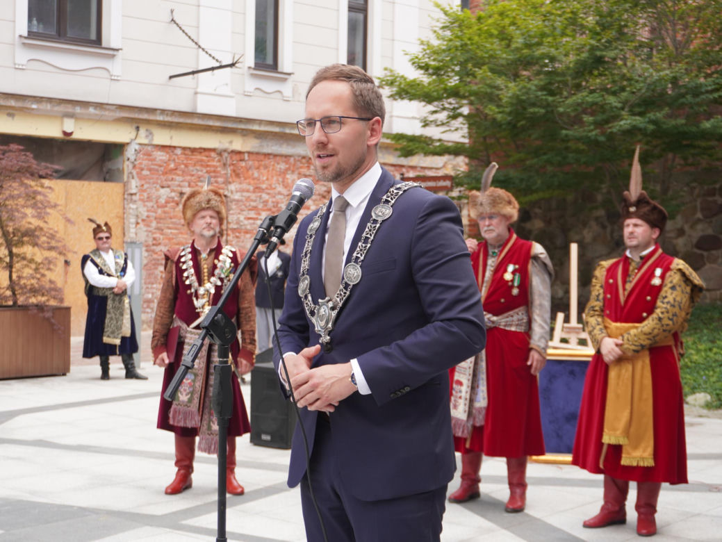Zdearzenia 2024. Uroczysta intronizacja nowego króla tarnowskiego Bractwa Kurkowego