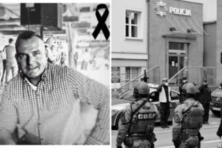 Tak policjanci z Poznania oddali hołd asp. Michałowi Kędzierskiemu. Wzruszające wideo i zdjęcia