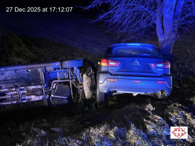 Wypadek w powiecie kłobuckim