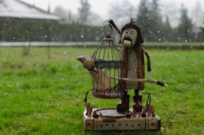 Okorek - drewniane dekoracje