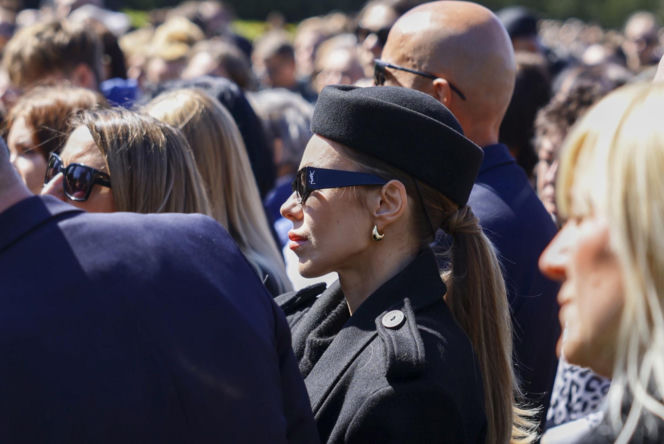 Doda na pogrzebie Łukasza Litewki