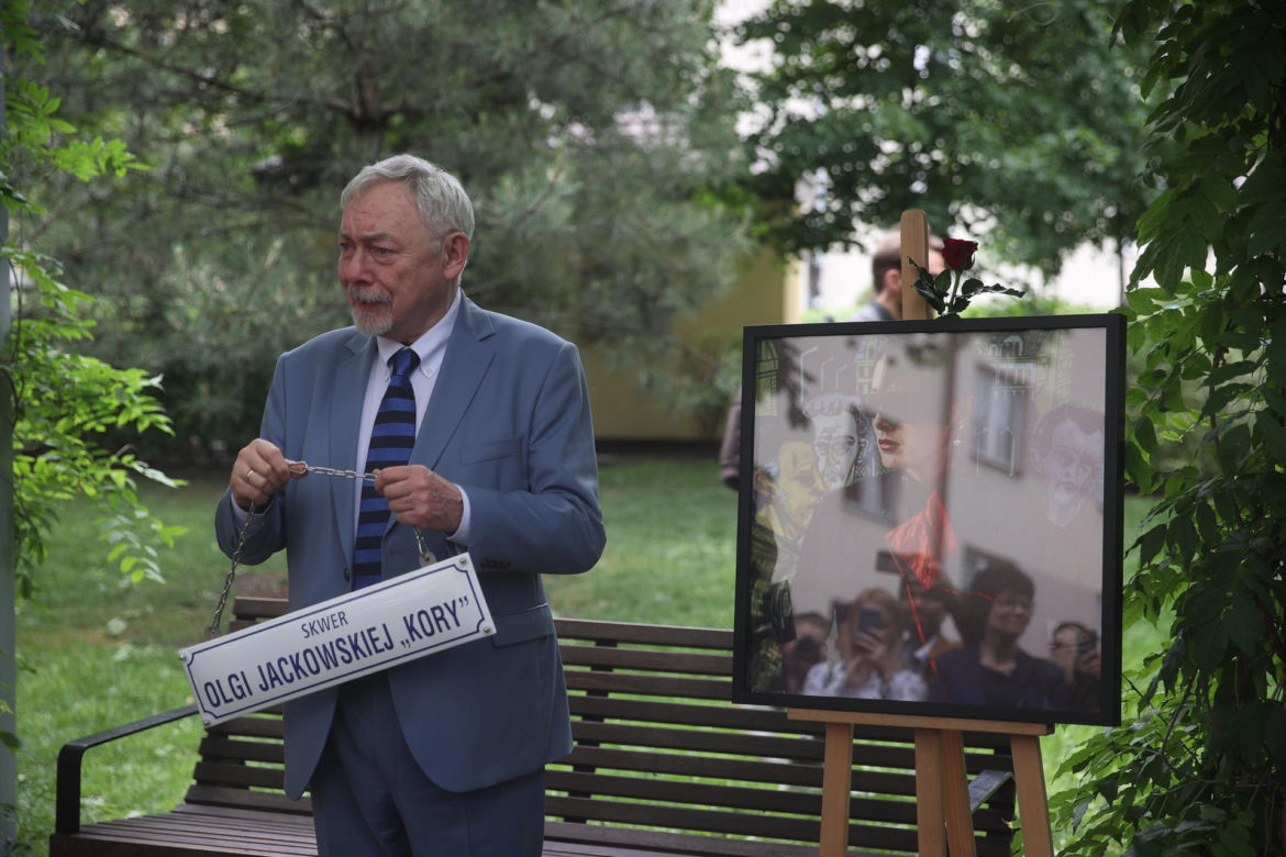 Tak wygląda skwer im. Kory w Krakowie. Olga Jackowska została patronką placu w centrum miasta