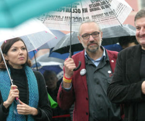 CZARNY PROTEST W WARSZAWIE.
