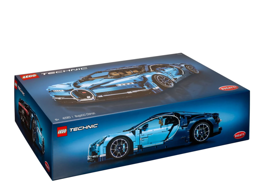 Bugatti Chiron z klocków LEGO
